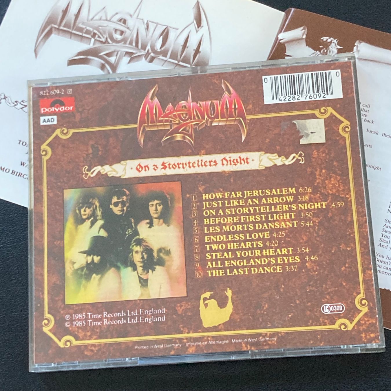 CDs: Magnum - On A Storyteller's Night – Gebraucht aus Bern von Ntsamina 1