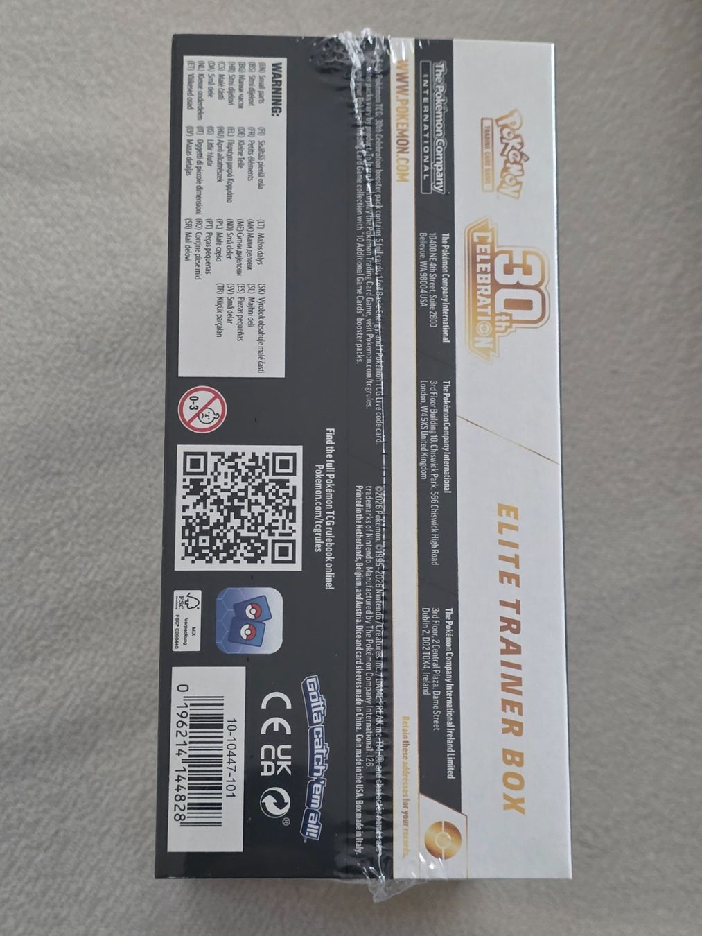 Pokémon Carte collezionabili: POKÉMON 30TH | ETB [EN] – Nuovo e nell'imballaggio originale da Bellinzona venduto da egemon 4