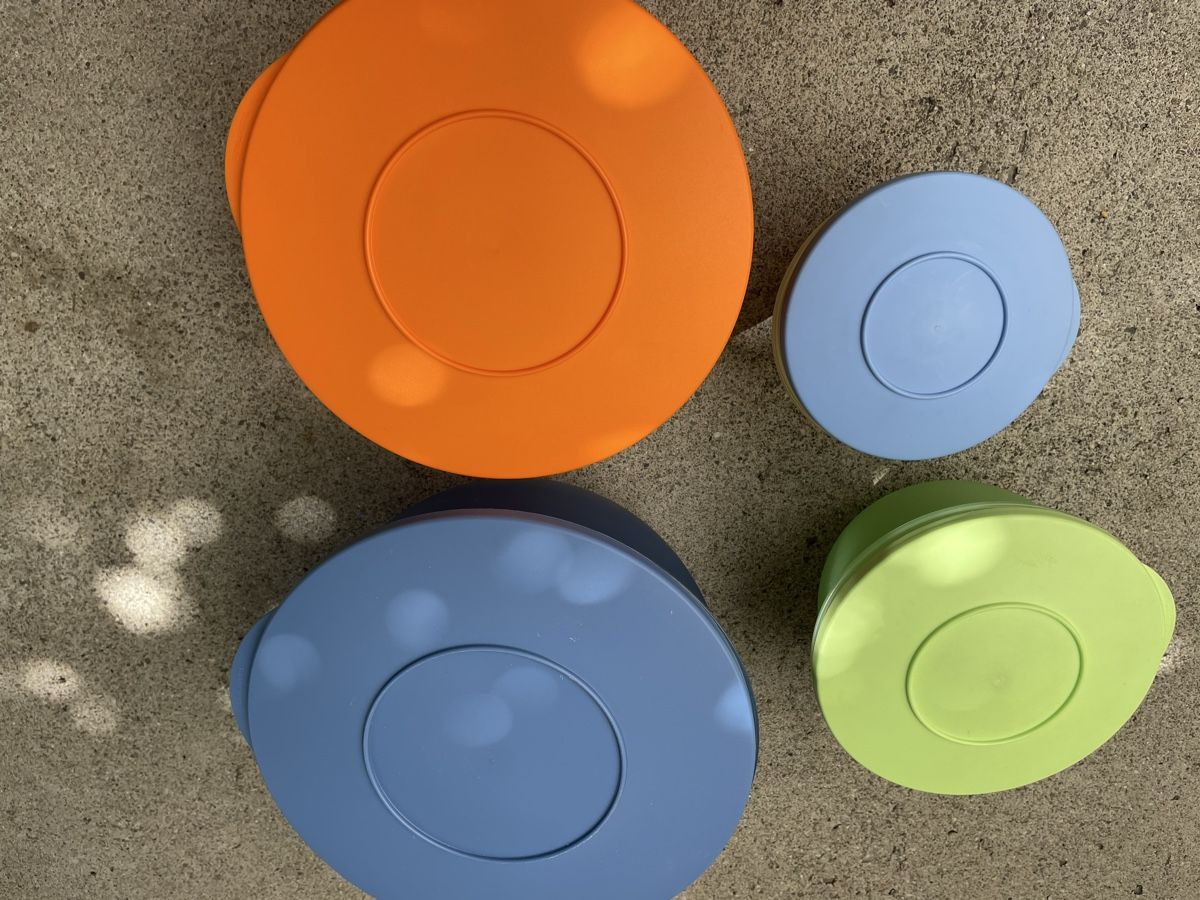 Ciotole: Tupperware 4-teilig  farbig gebraucht – Nuovo (secondo la descrizione) da dotzigen venduto da patchwork01