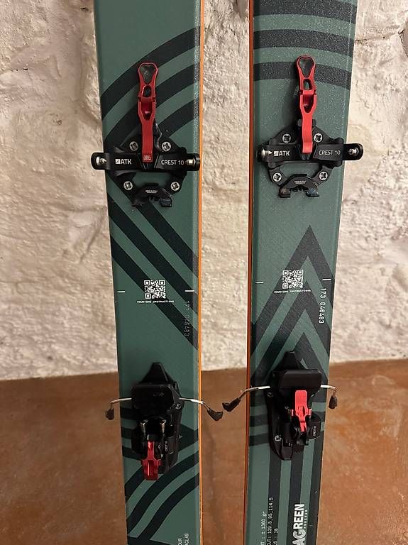 Sci: Ski de randonnée ZAG Ubac 95  (pack)  – Usato da Fribourg venduto da lynx00 3