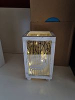 Neu LED Laterne Glas