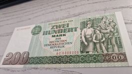 200 Mark DDR Banknote 1985 