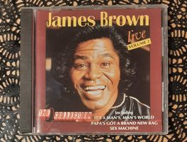 James Brown - Live Volume 2, USA Funk Soul CD Album 1987