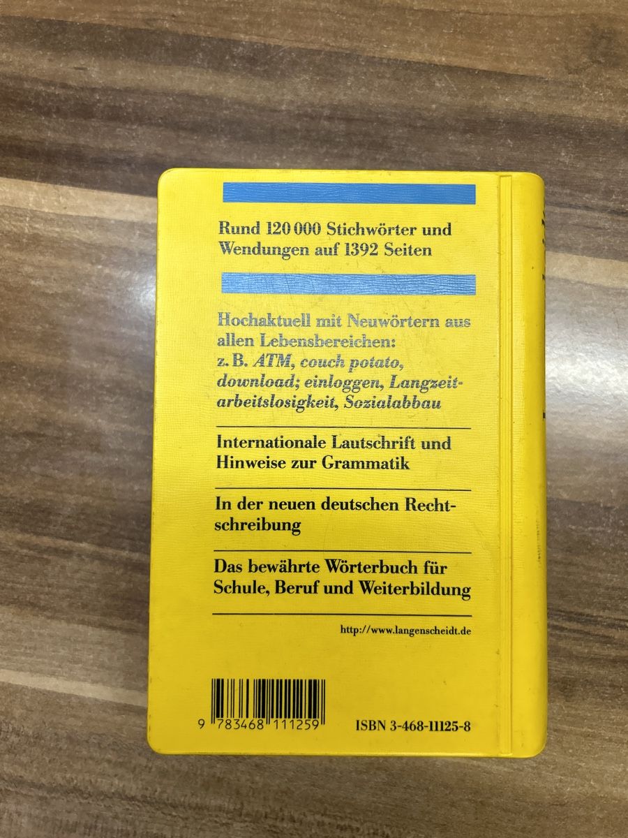 Livres: Wörterbuch Englisch – D'occasion à Brunnadern par joggeli6 1