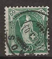 CH098a - Helvetia debout 98a obl.