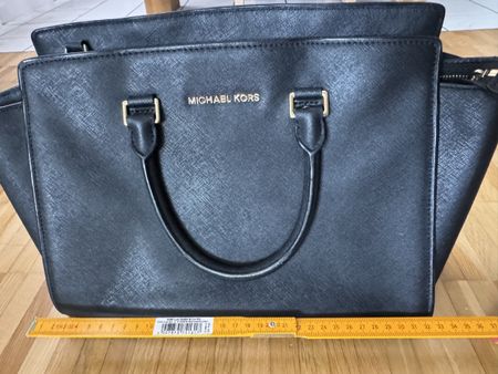 Michael Kors Handtasche schwarz, Kunstleder