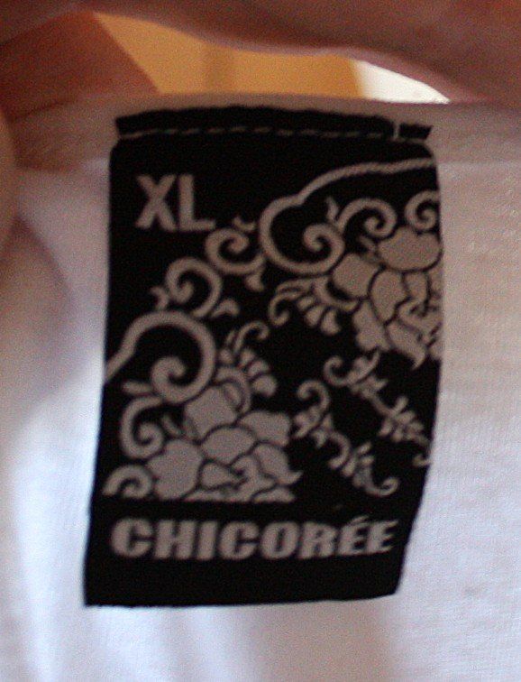 T-shirt: T - Shirt CHICOREE weiss Gr. XL – Usato da Flüelen venduto da Diversicum-Textil 6
