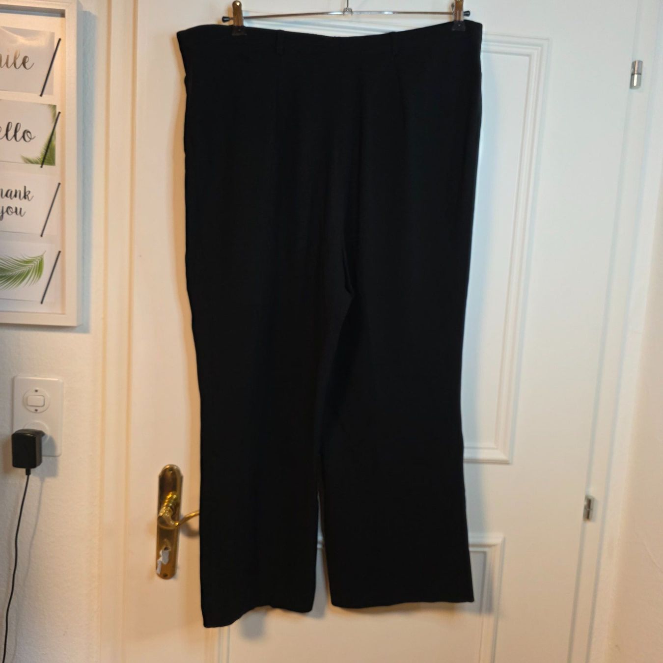 Basler Pantaloni: Basler Hose schwarz elegant hochwertig Gr.48 – Usato da Wald ZH venduto da CapLux 6
