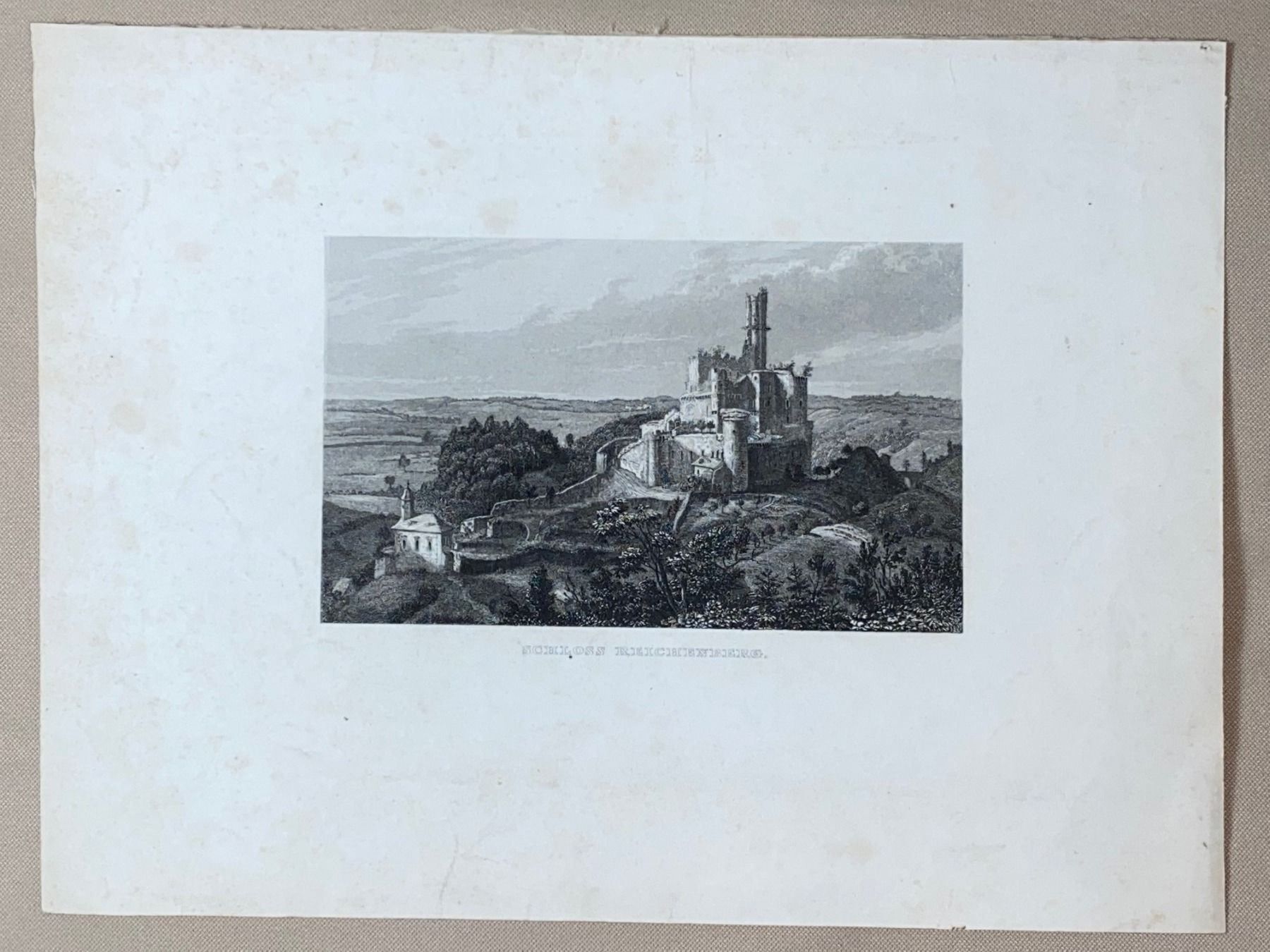 Incisioni: Stich antik Schloss Reichenberg – Usato da Vaduz venduto da Unikate-Markt