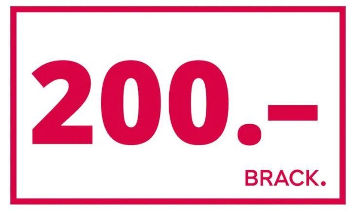Bons: 200.- BRACK-Gutschein ab 1.- – Neuf avec emballage d'origine à Matzingen par Ananas1