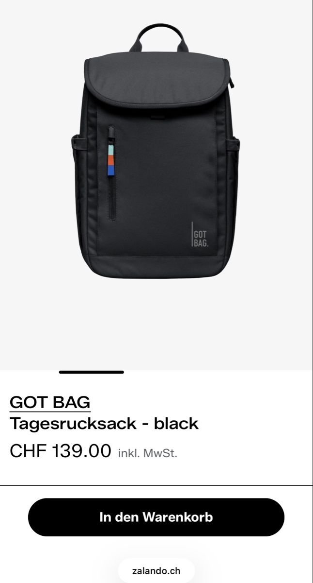 Zaini: Sac à dos Got Bag 18l – Usato da Bernex venduto da pre_hbr2