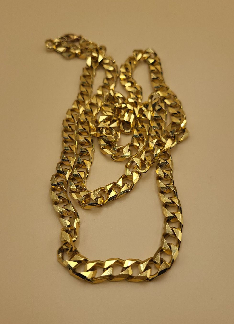 Catenine: Elegante Goldige Panzerkette – Usato da Wald ZH venduto da SwissPawnshop 2