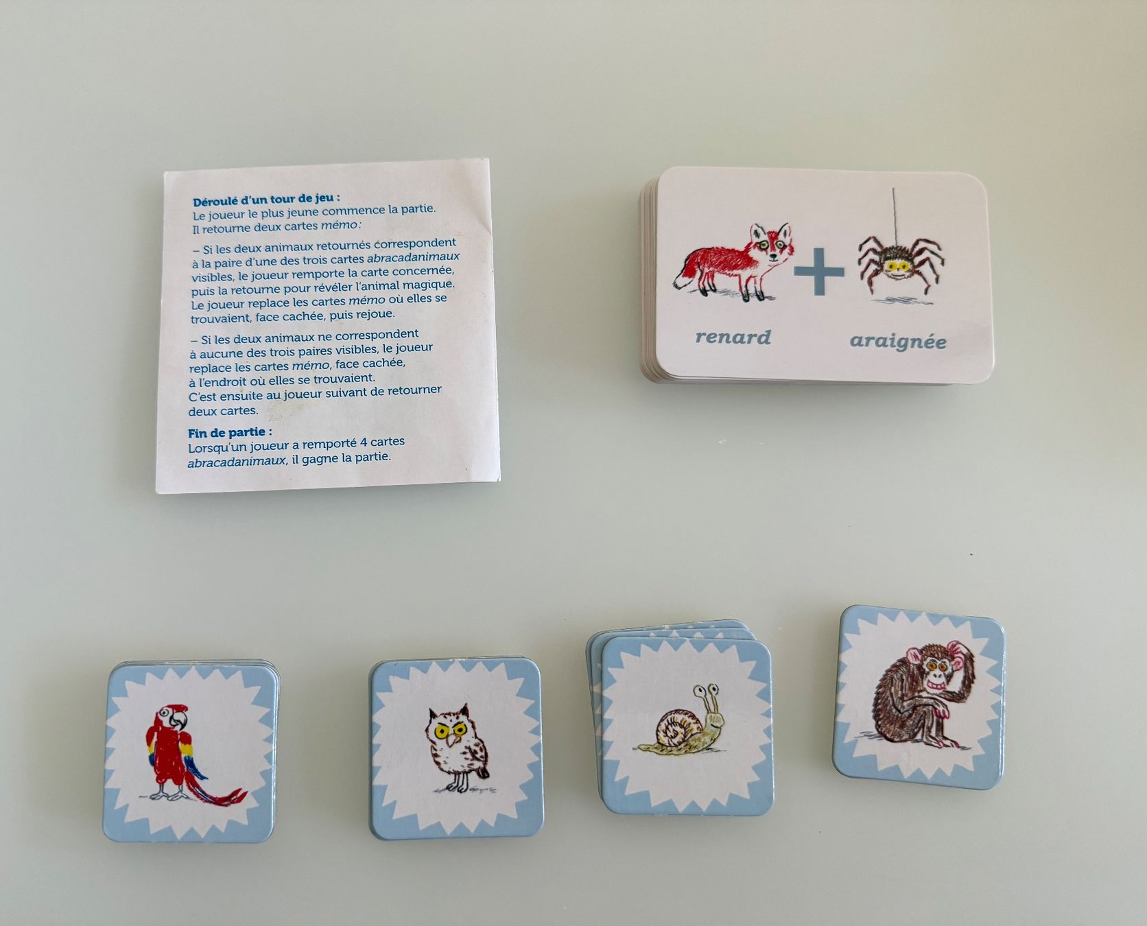 Spiele: Jeu Zouk Abracadanimaux – Gebraucht aus Denges von peumens 3