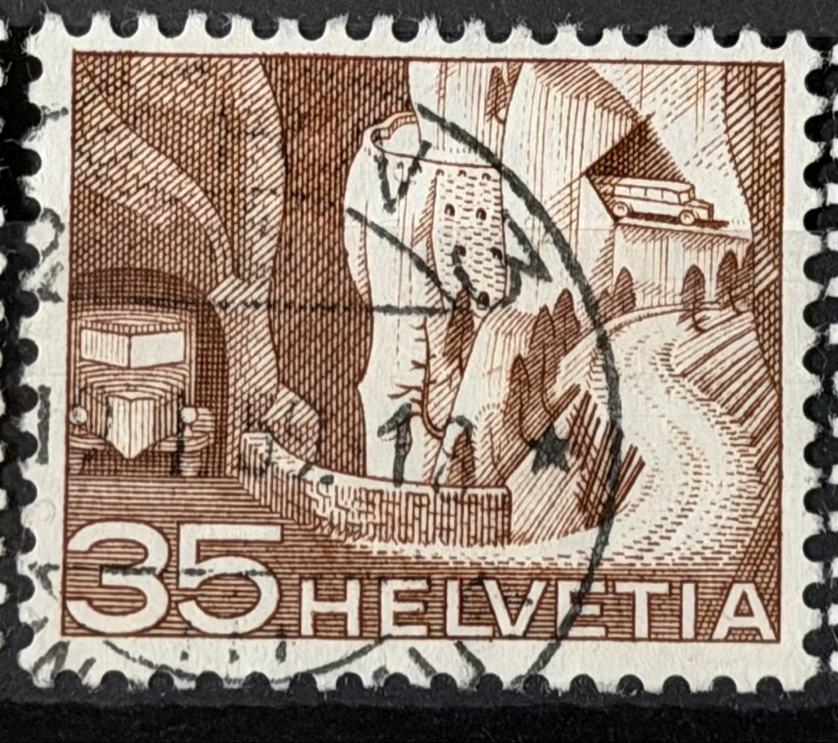 Alle Briefmarken: Timbres  - Suisse  – Gebraucht aus Petit-Lancy von Solcarm 6