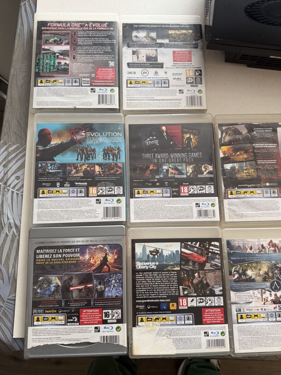 Sony Console: PlayStation 3 + 10 Jeux + Manette – Usato da Genève venduto da sho_67qj 3