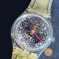 Swatch „Numbers“ 1992 (GB152) – mit Box & Originalpapieren
