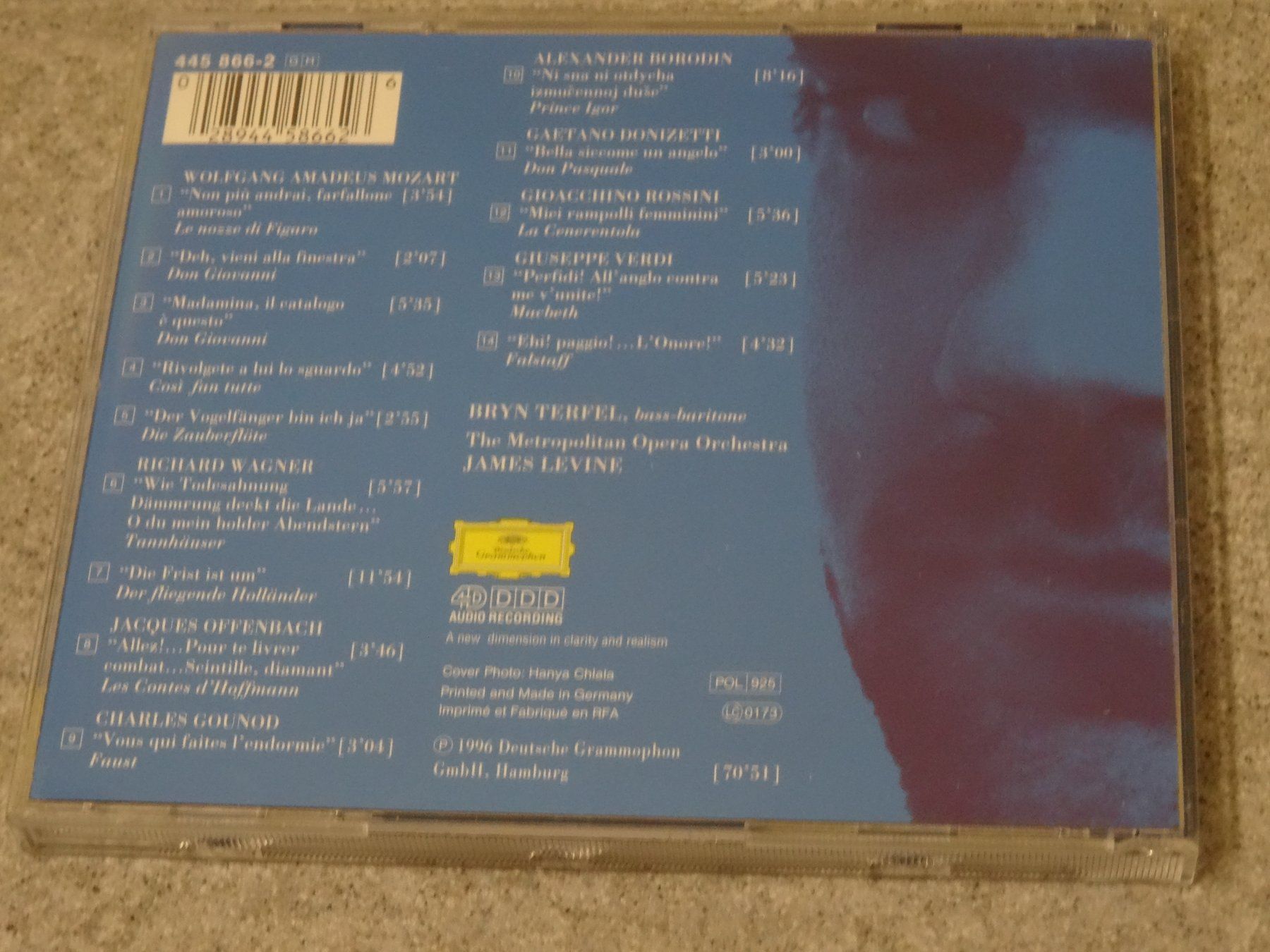 CD: Signierte CD Bryn Terfel Opernarien Levine – Usato da Olten venduto da Disc-Ausverkauf 1