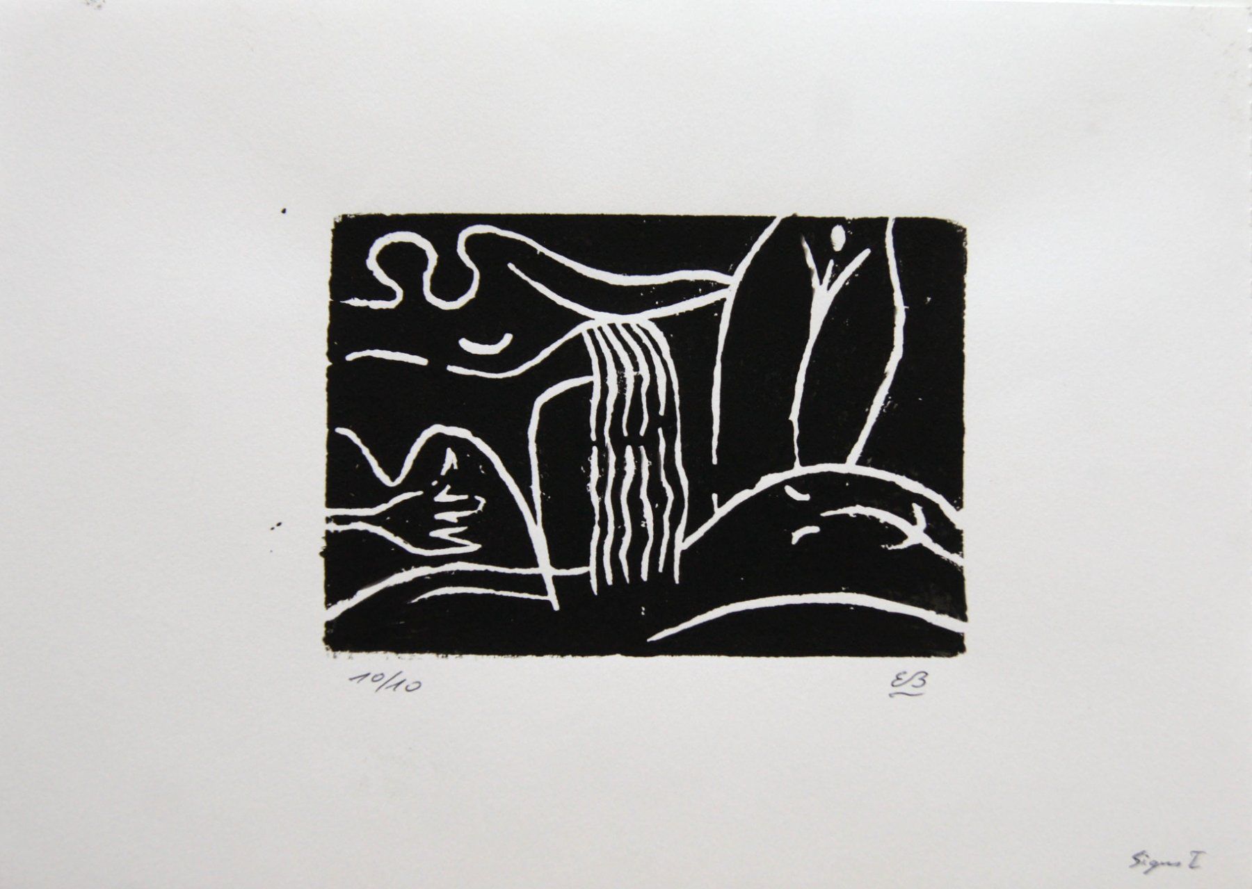 Gravures sur bois: Linoldruck: Signs I – D'occasion à Fribourg par erw_68dx 1