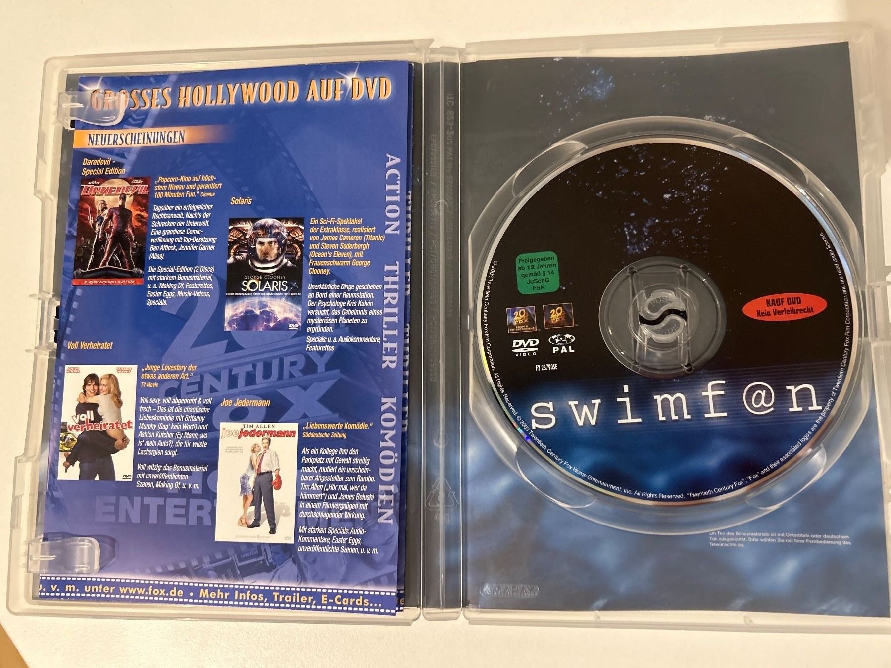 Tous les DVDs: DVD- Swimfan – D'occasion à Guntershausen par Gloominati 2