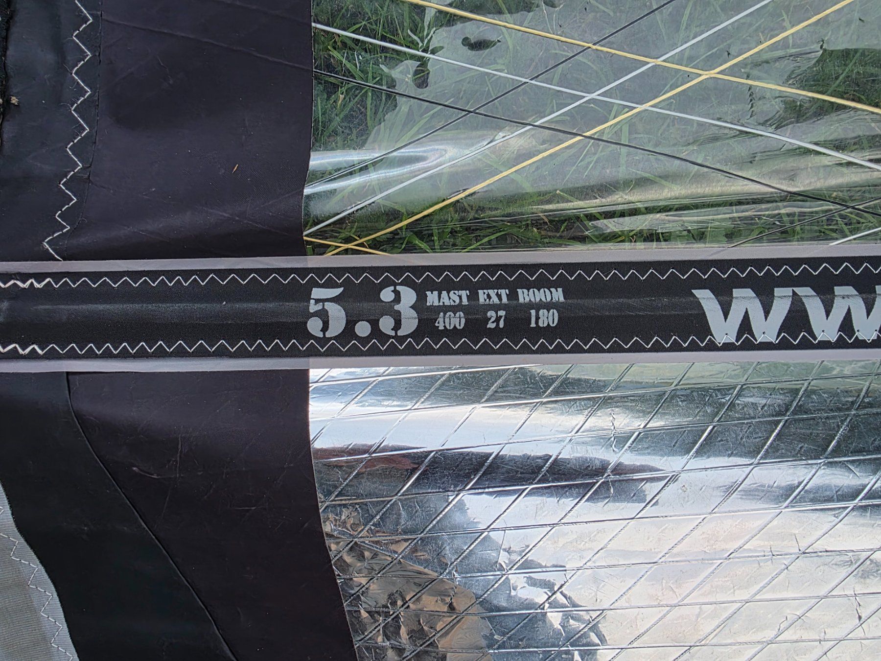 Surf: Windsurf-Komplettrigg Arrows Impact 5,3 – Usato da Buchs SG venduto da swisssurfer007 2
