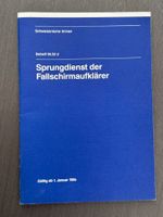 Sprungdienst der Fallschirmaufklärer - Schweizer Armee