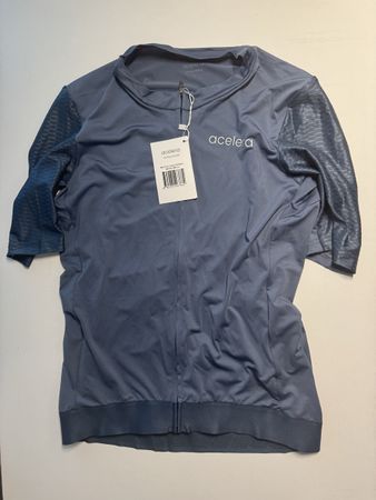 Velotrikot, Radtrikot blau acelera, neu