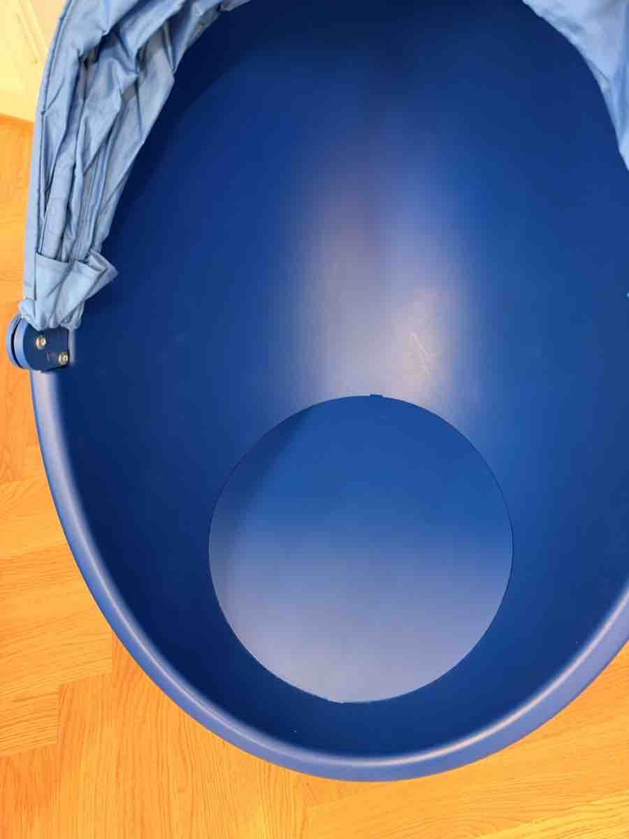 Poltrone: IKEA Drehsessel in Blau mit Verdeck – Usato da Basel venduto da Tradingjo 3