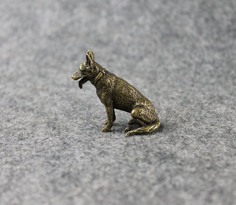Statuette: Wolfshund aus Messing – Nuovo (secondo la descrizione) da Uerkheim venduto da Kaufoption 1