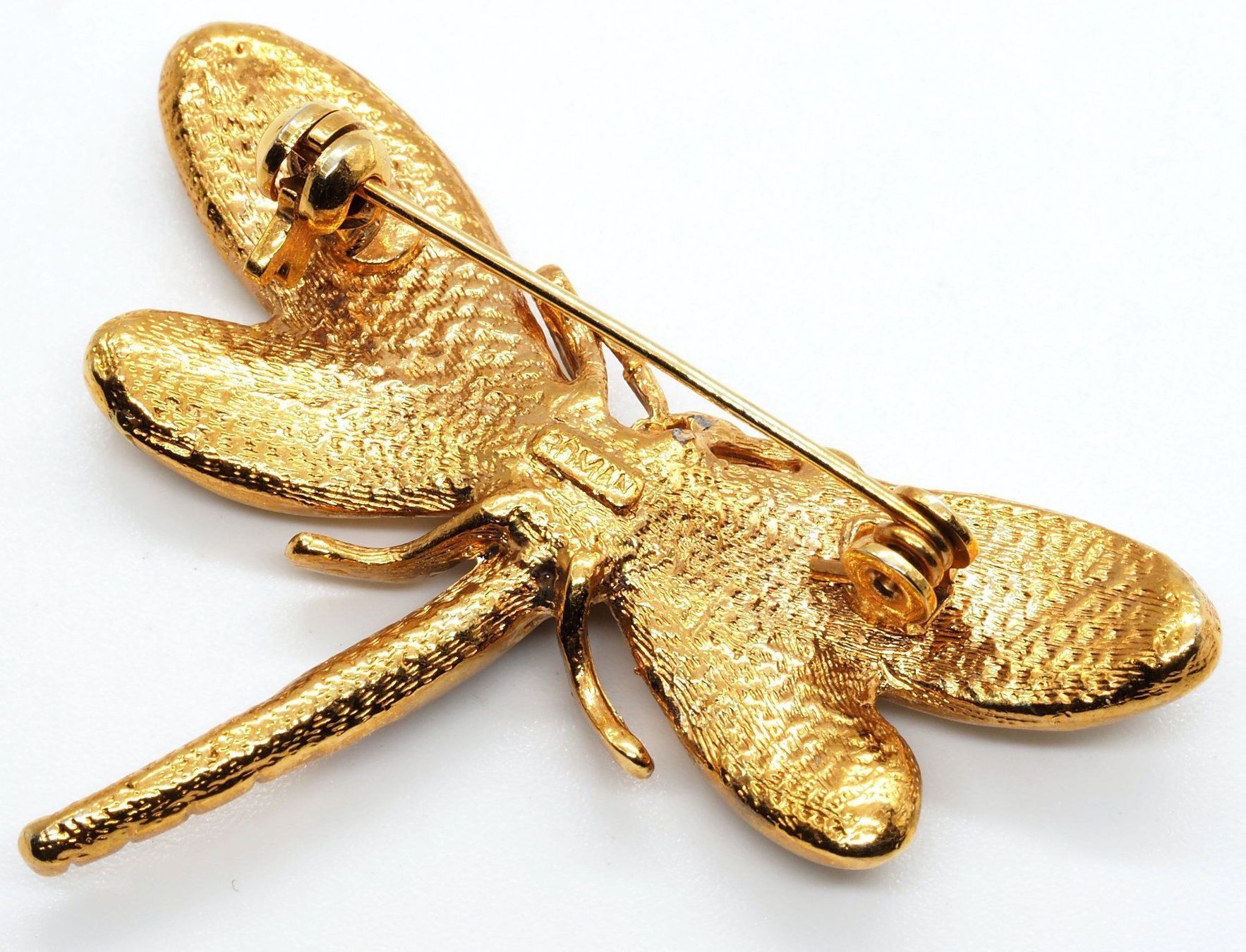 Broschen & Nadeln: Vintage ROMAN Brosche; Libelle – Gebraucht aus Zürich von nostalgic_treasures 5