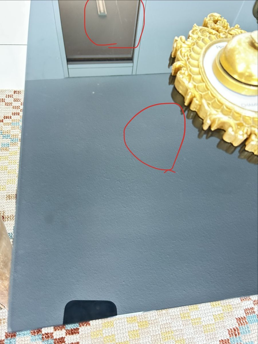 Tische: Beistelltisch Glas Schwarz Metallgestell – Gebraucht aus Arth von rickitrickli 2