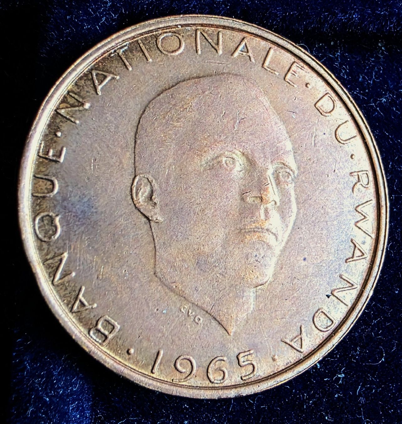 Alle Münzen: RUANDA 5 FRANCS 1965 – Neu (gemäss Beschreibung) aus winterthur von CoinPassion