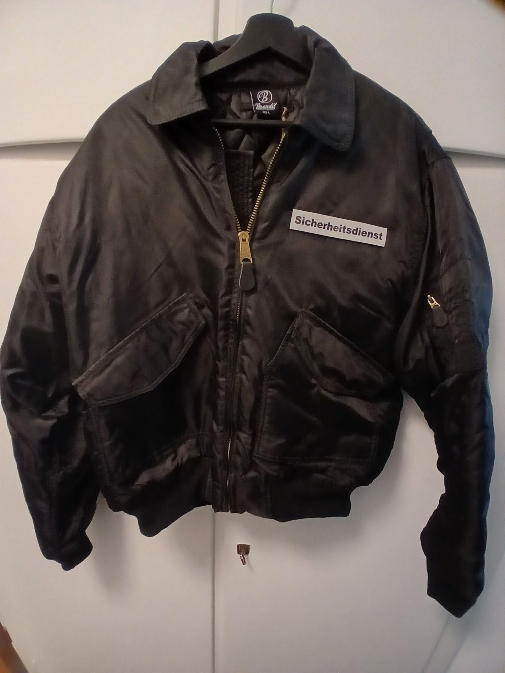 Uniformi: Brandit Fliegerjacke Sicherheitsdienst M – Nuovo (secondo la descrizione) da Heerbrugg venduto da inviolable_2018 1