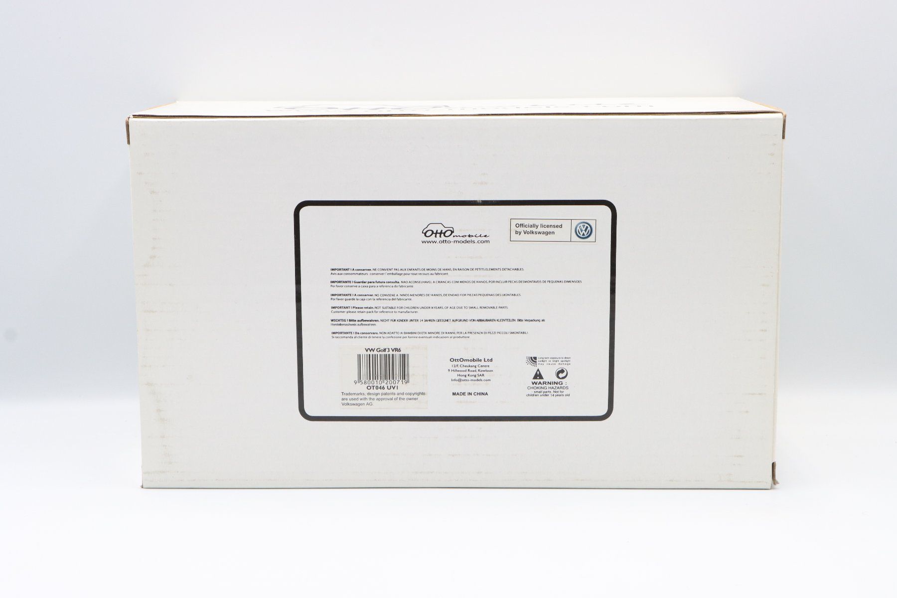 Volkswagen Modellautos: VW Golf 3 VR6 1995 1:18 Otto Models – Neu und originalverpackt aus Bühl b.Aarberg von modelldiecast 2