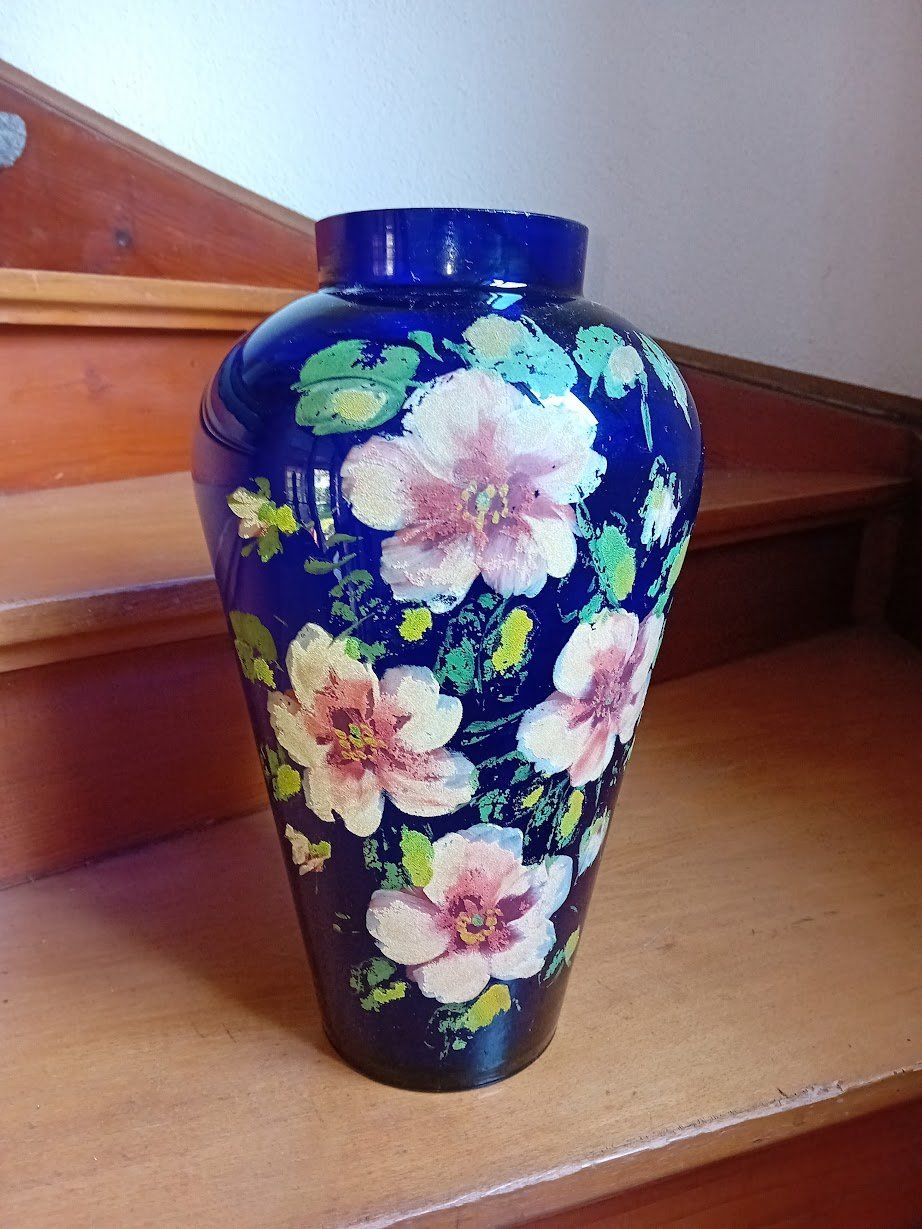 Vasi & Recipienti: Baue Glasvase mit Blumenmuster – Usato da Wolfhausen venduto da cmos101