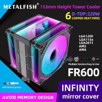 220W Intel-AMD RGB CPU Cooler