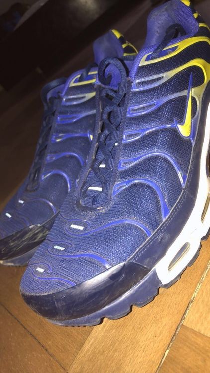 Nike tn cheap blau gelb