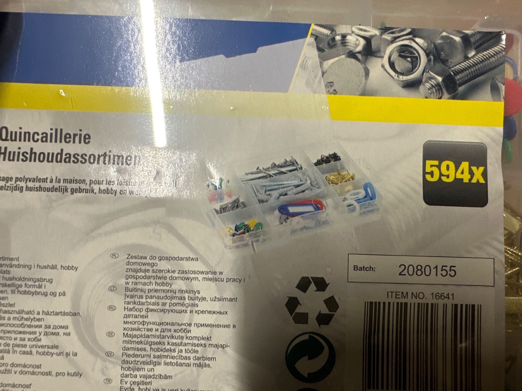 Alle Werkzeuge: neue Haushaltsortiment Box 594 tlg – Neu und originalverpackt aus Necker von liq24 3