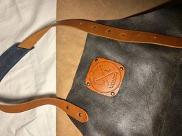 Tablier cuisine cuir 