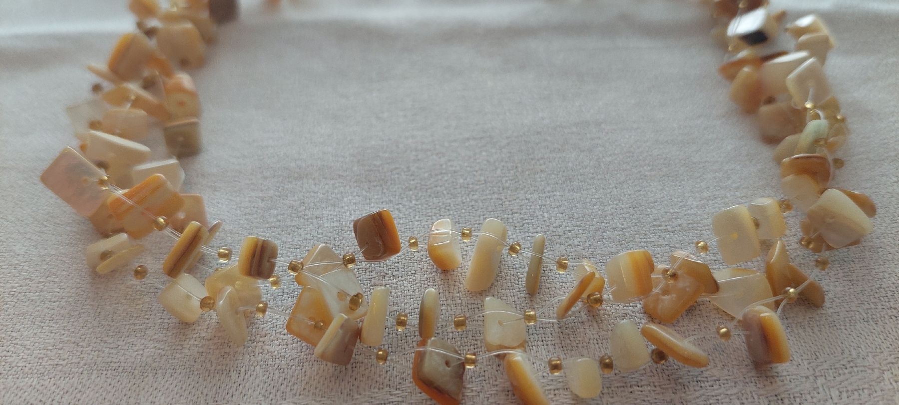 Catenine: Gelbe Muschelkette – Usato da Safenwil venduto da fra_t5c9 1