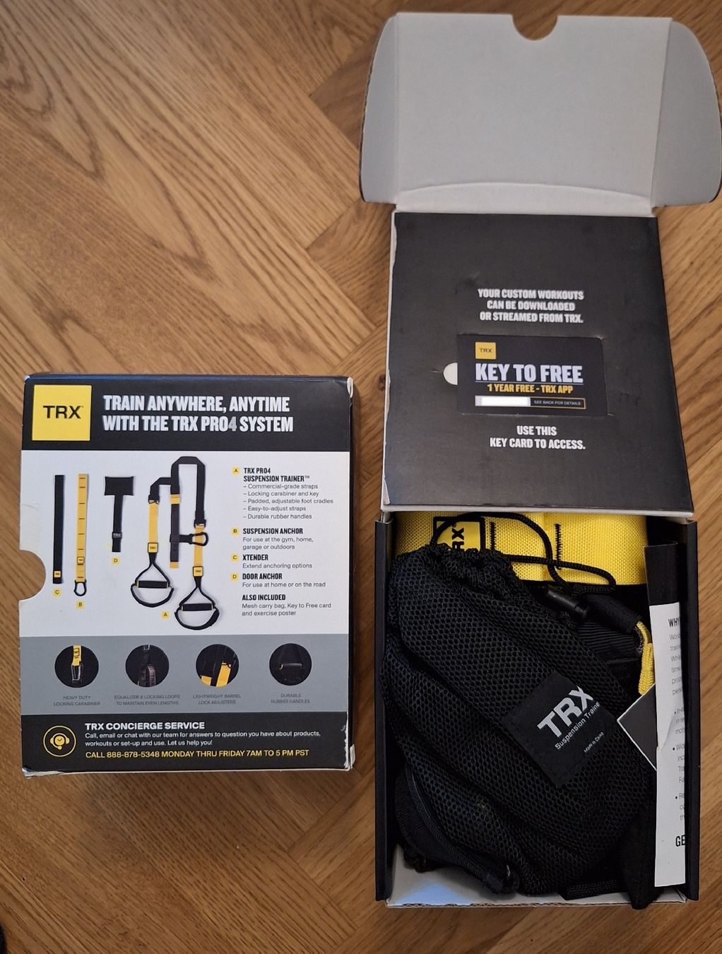 Hometrainer: TRX Pro4 Advanced Suspension Training Gear – Usato da Zürich venduto da mar_wm6f