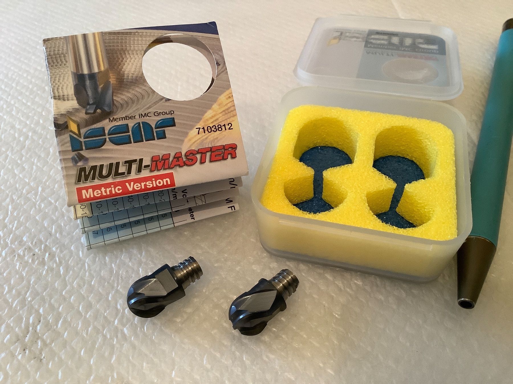 Tutti gli attrezzi: 2x ISCAR Multi-Master VHM Kugelfräskopf Ø 10mm – Nuovo e nell'imballaggio originale da Widnau venduto da frohsinn7 2