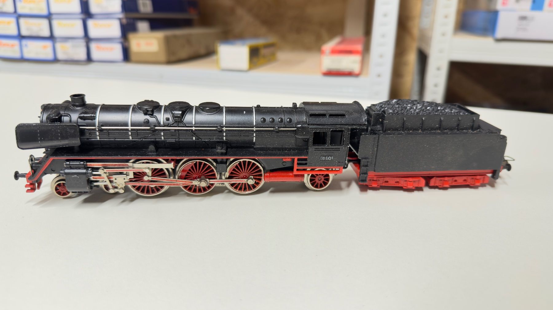Trix Modellini di ferrovie: Trix Express Dampflok 3.Leitersystem H0 in OVP – Usato da Schlieren venduto da rat_lq6b 2
