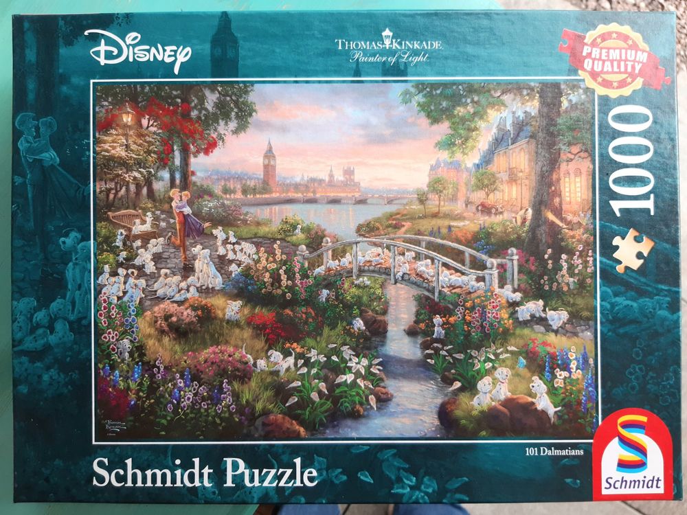Schmidt Spiele Puzzle 1000 Pezzi "Thomas Kinkade: Thor" - Qualità Premium, Dimensioni 69,3x49,3 Cm, Età 12+ - 2