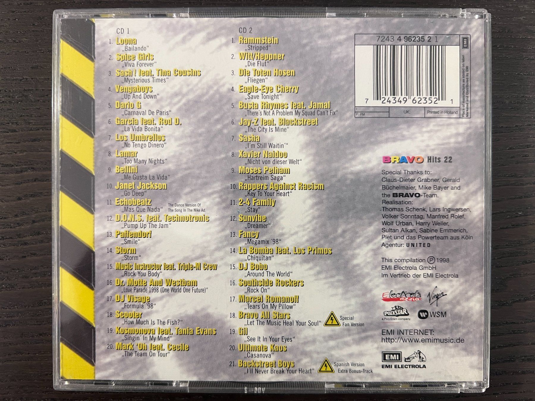 CD: Bravo Hits 22 – Usato da Zürich venduto da MusikFreunde 1