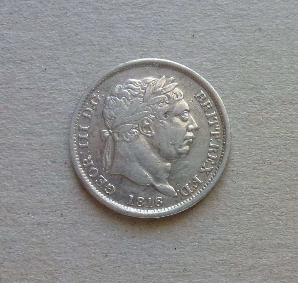 Tutti le monete: Grossbritanien ++ 1 Schilling 1816 - Georg III – Usato da Walkringen venduto da Casablanca777