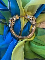 Bague à foulard Panthère -  Malka Paris - vintage 90's