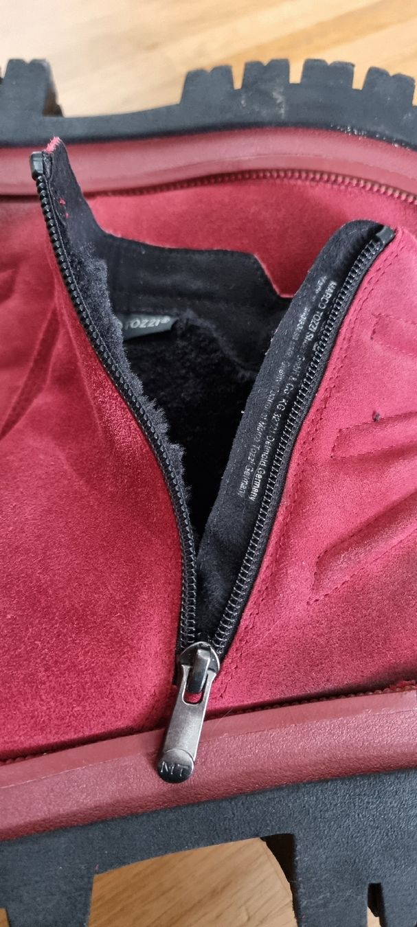 Scarpe da donna: Marco Tozzi Winterstiefel, Rot, Grösse 41 – Usato da Widnau venduto da ani-124 5