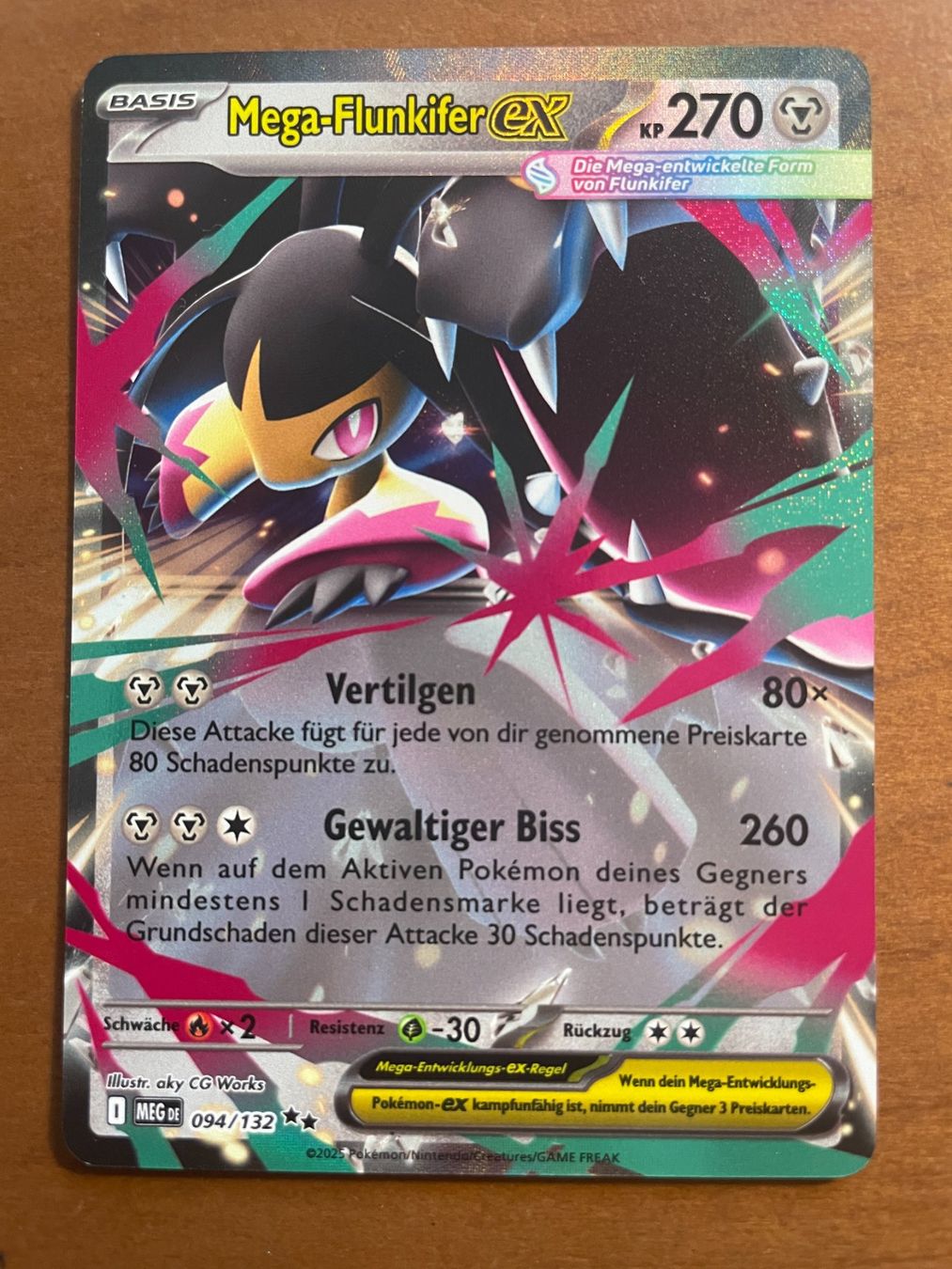 Pokémon Carte collezionabili: Pokemon Mega Flunkifer eX (Versand gratis) – Nuovo (secondo la descrizione) da Chur venduto da Angerson