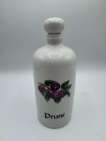Dekorative Prune-Flasche, Keramik