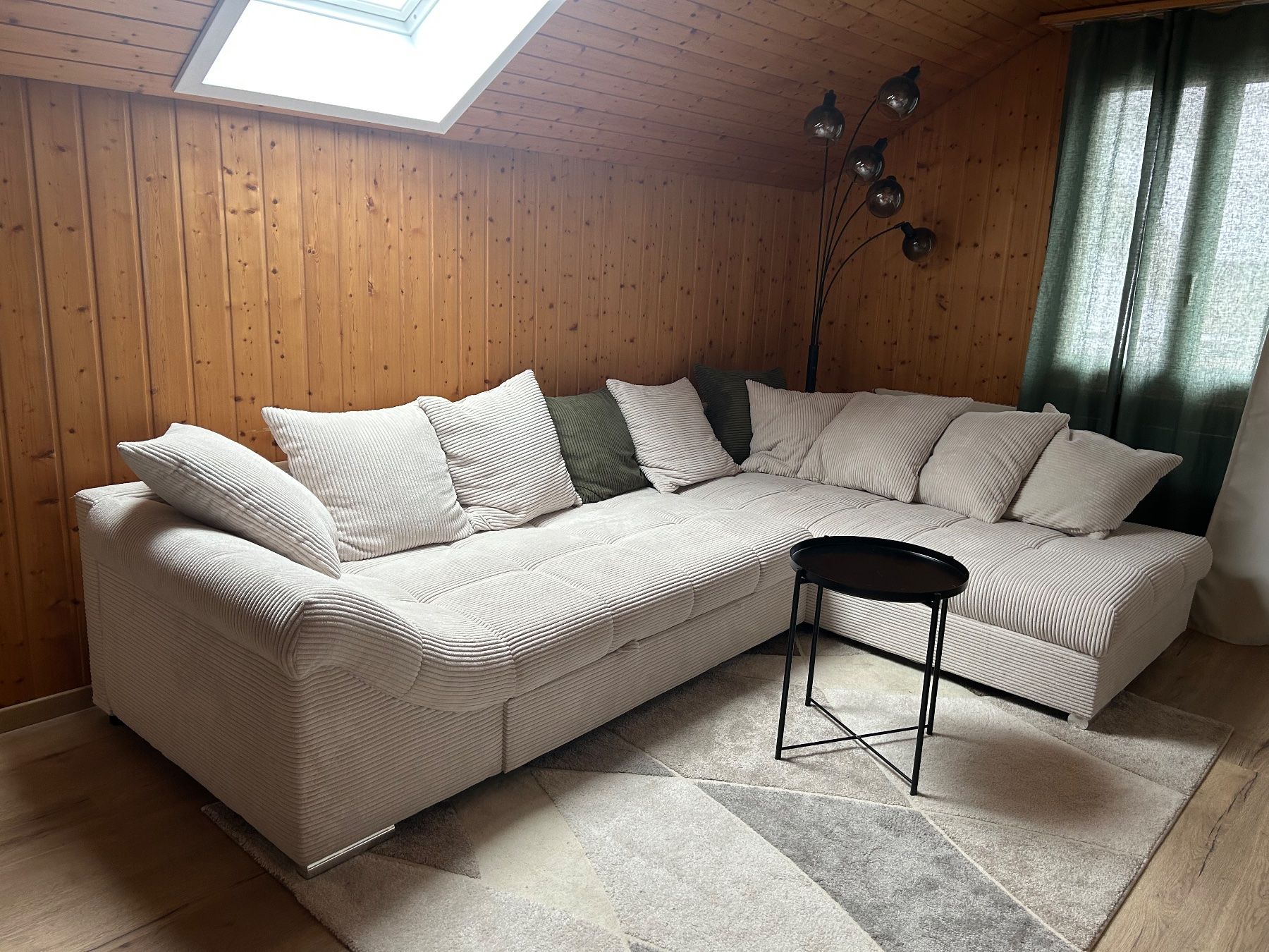 Divani: Gemütliches Bettsofa Cord beige – Usato da Bern venduto da lea_5gfk 1